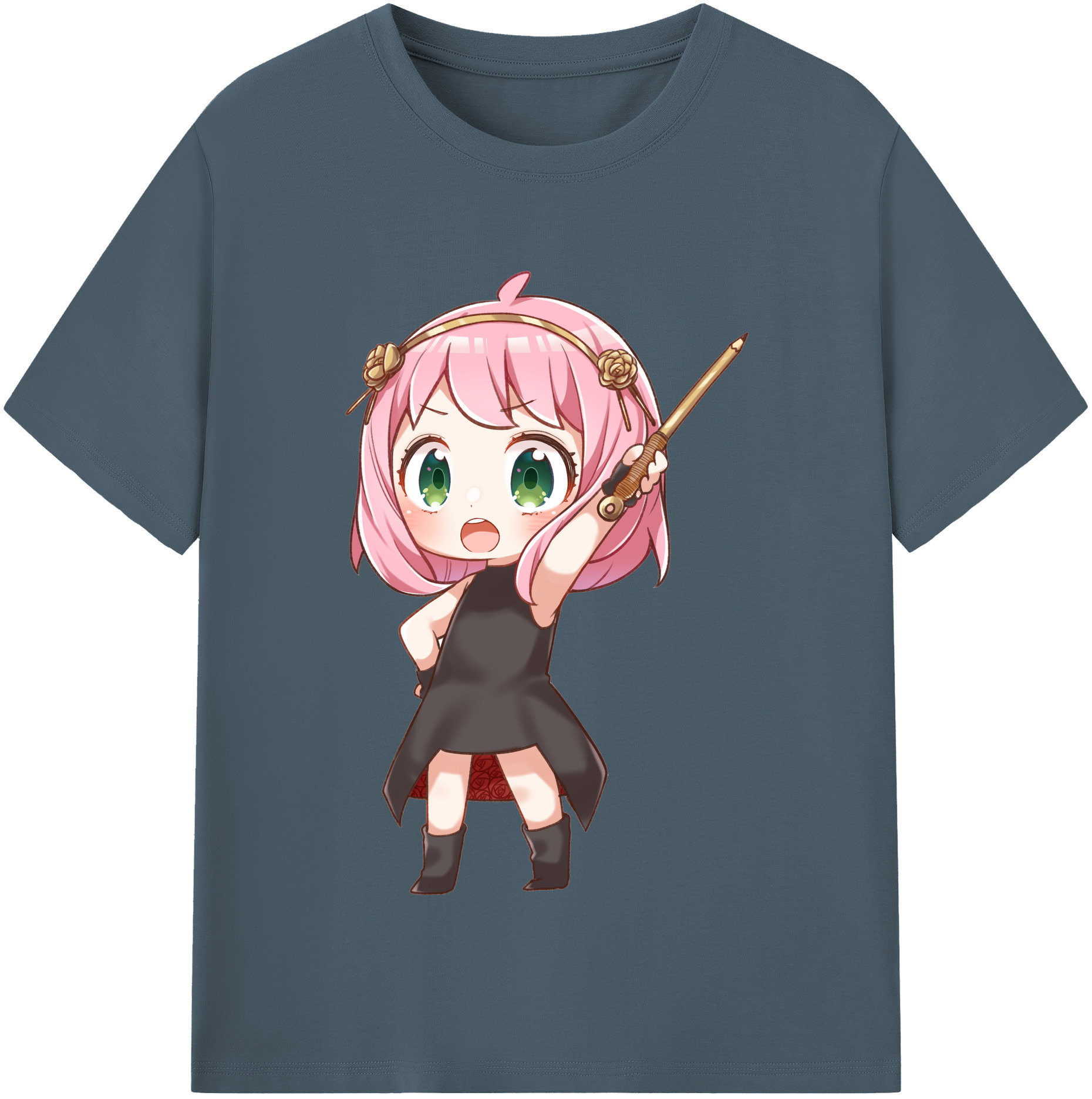 （画像用） SPY×FAMILY间谍家家酒 綿100％半袖Tシャツ（フロントプリント）